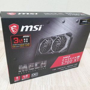 amd 라데온 msi rx5700xt rtx gtx