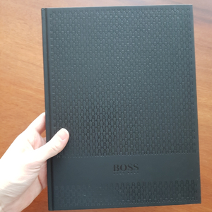 휴고 보스 HUGO BOSS 하드커버 노트 수첩