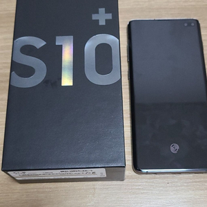 갤럭시 S10 플러스 프리즘 블랙 128GB 거의 새것