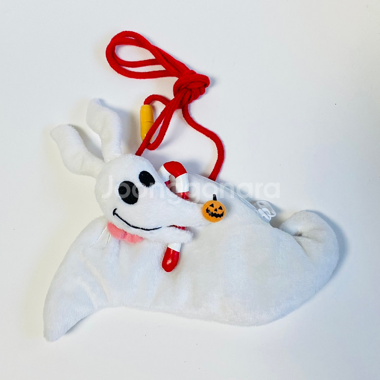 디즈니 크리스마스의 악몽 강아지 유령 제로 파우치 가방--0