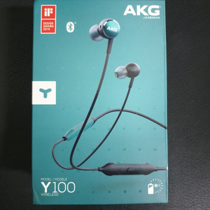 삼성정품 AKG Y100 블루투스이어폰 미개봉