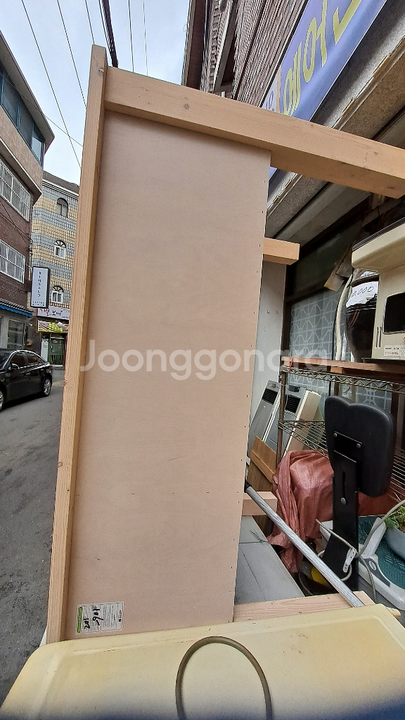 우드 피아 책상--1