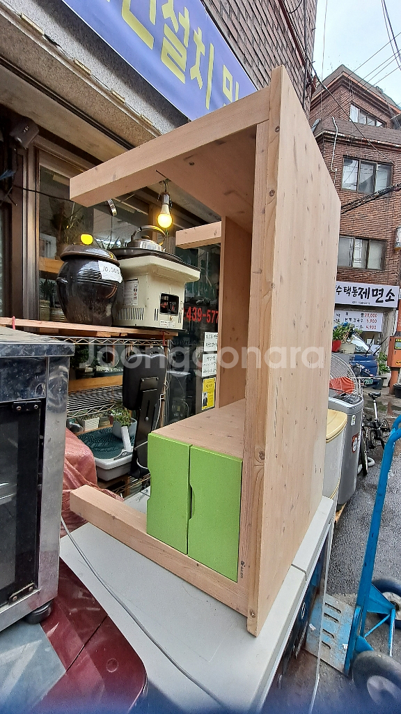 우드 피아 책상--3