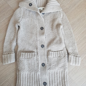 아동 롱 가디건 스웨터