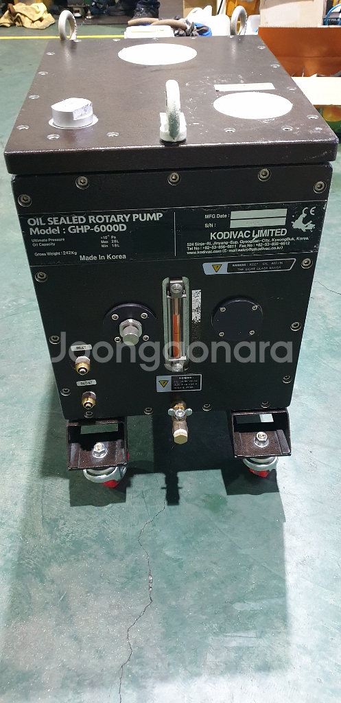GHP-6000D KODIVAC 진공펌프 수리판매--3