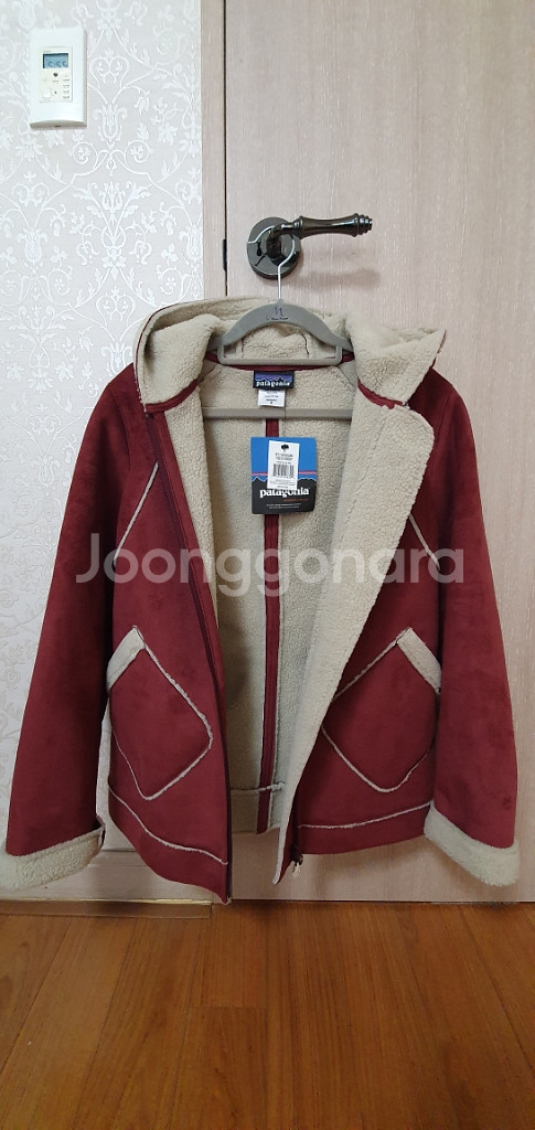 파타고니아 여성용 shearling fleece hoo--1