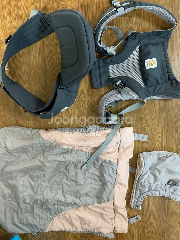 에르고베이비 쿨에어힙시트(워머와침받이,키즈어메니티포함)--0