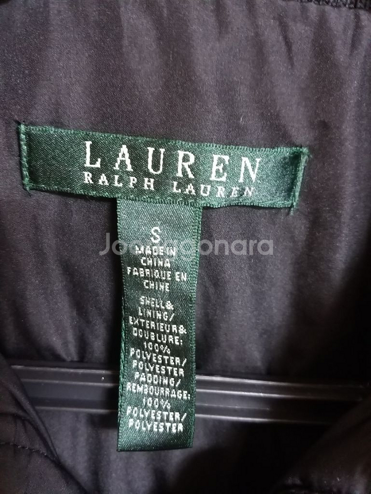 여성 랄프로렌 누빔코트 (90-95)--2