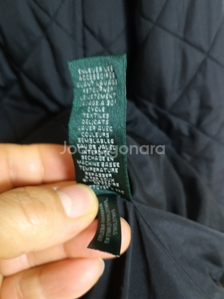 여성 랄프로렌 누빔코트 (90-95)--3