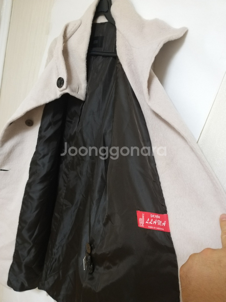 여성 시스템 라마 롱코트 (박시90-95)--1