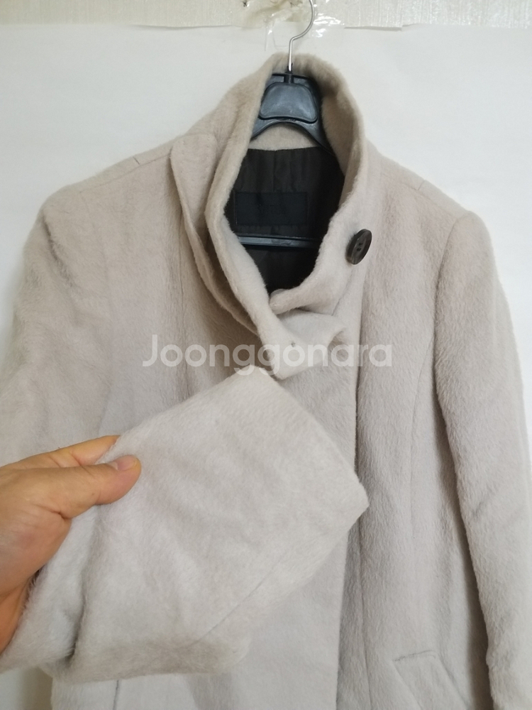 여성 시스템 라마 롱코트 (박시90-95)--7