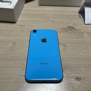 아이폰XR 128g 블루색상 팝니다