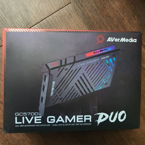 에버미디어live gamer duo gc570d 팝니다