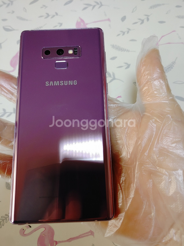 갤럭시 노트9 512기가 퍼플 단품 팝니다.--6