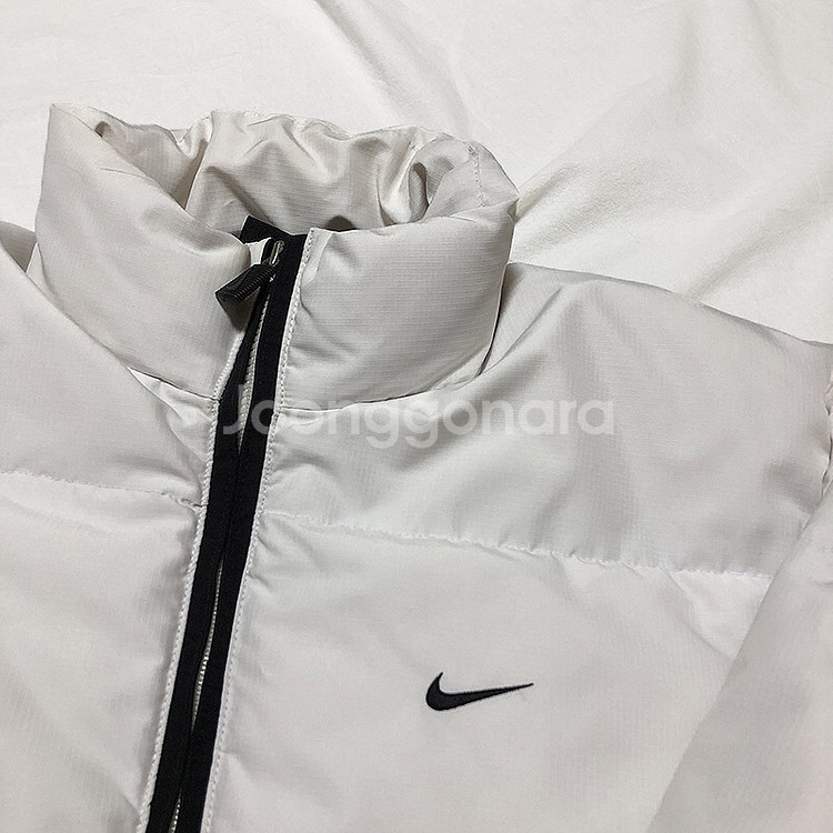 [L]나이키 뉴쳄프 화이트 숏패딩--2