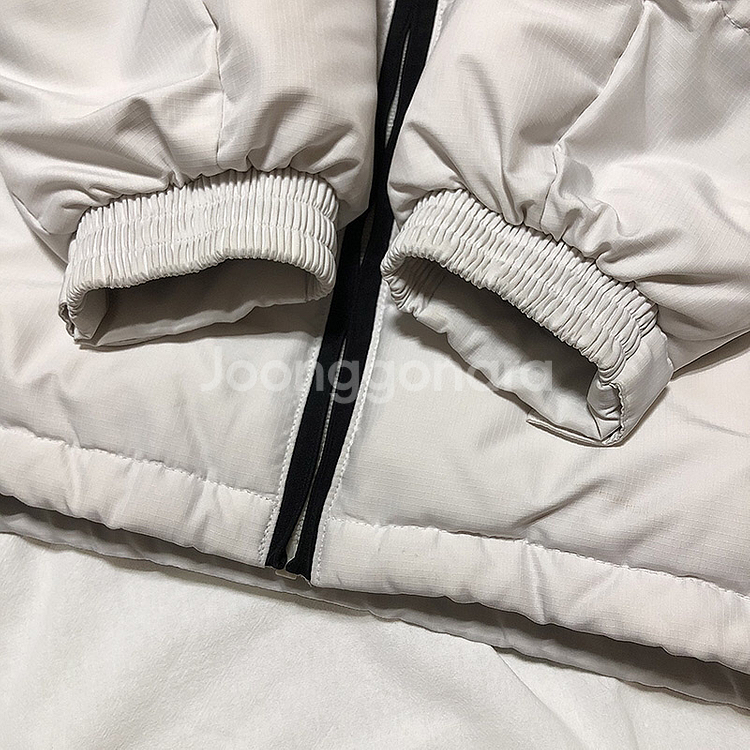 [L]나이키 뉴쳄프 화이트 숏패딩--3