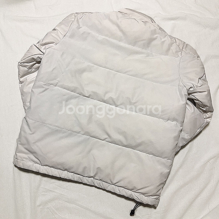 [L]나이키 뉴쳄프 화이트 숏패딩--4