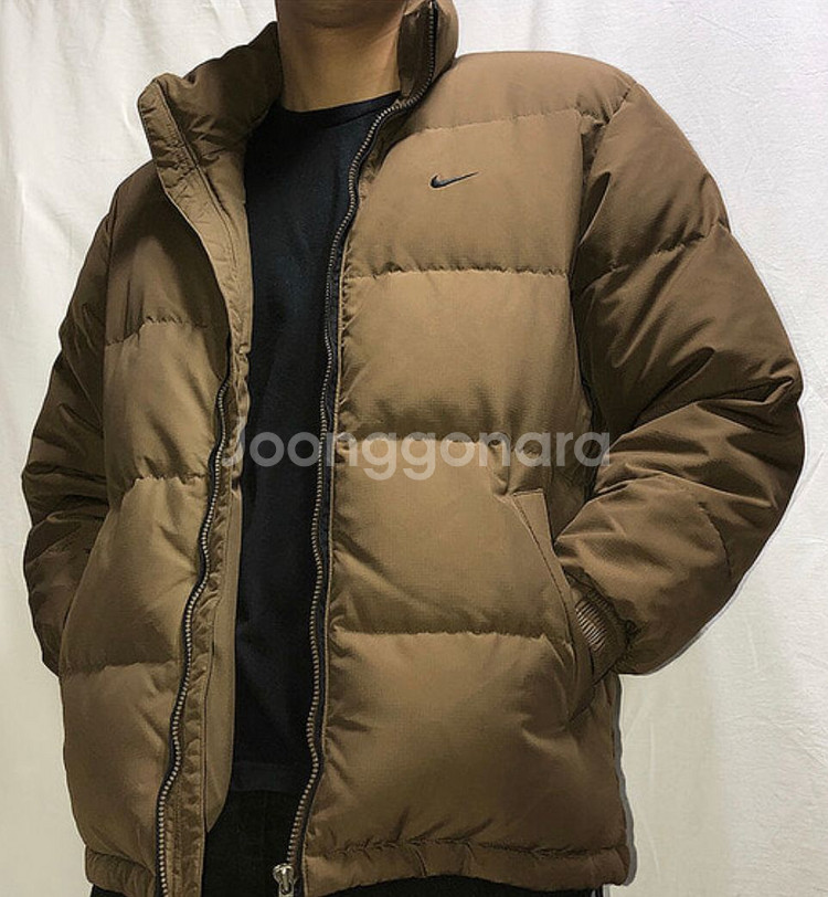 [M]나이키 뉴챔프 스우시 숏패딩--0