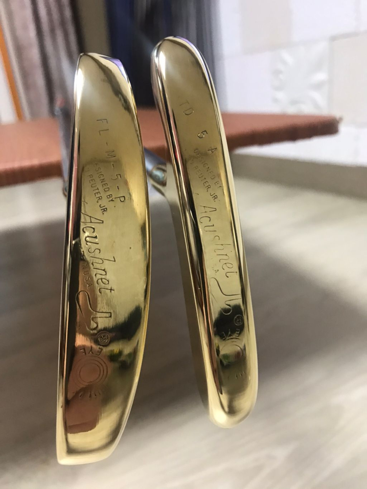 타이틀리스트 아쿠시넷 불스아이 황동양면--2