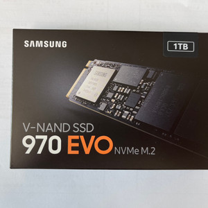 SSD 970 EVO NVMe 1TB 미개봉 정품