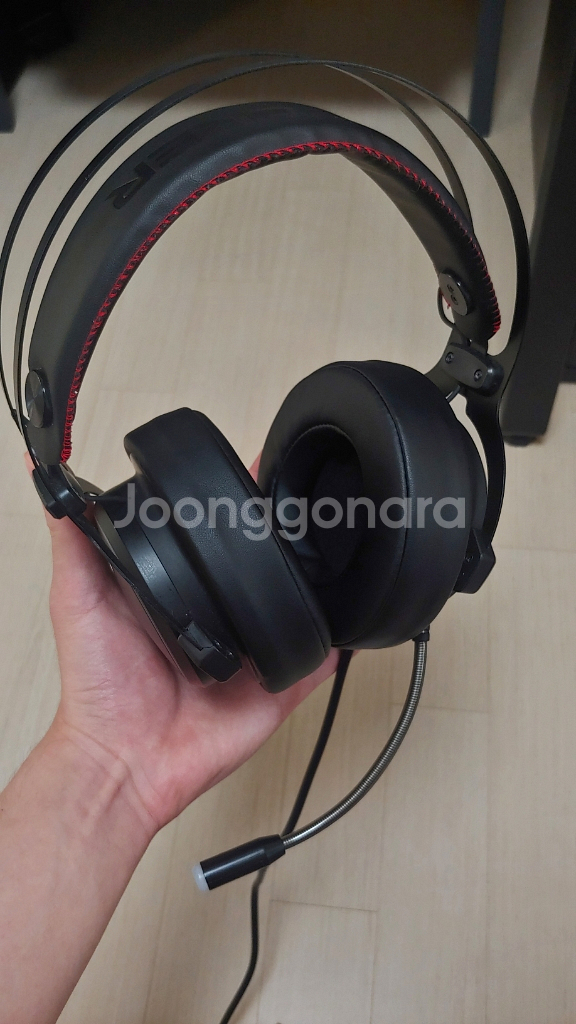 앱코 B890U 게이밍헤드셋,앱코 헤드셋거치대 팝니다--7