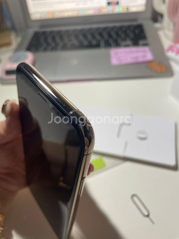 아이폰 xs 35에서 30다운 골드 64--4