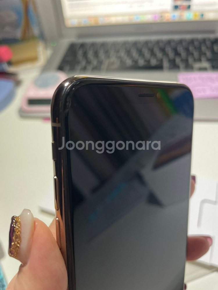 아이폰 xs 35에서 30다운 골드 64--5