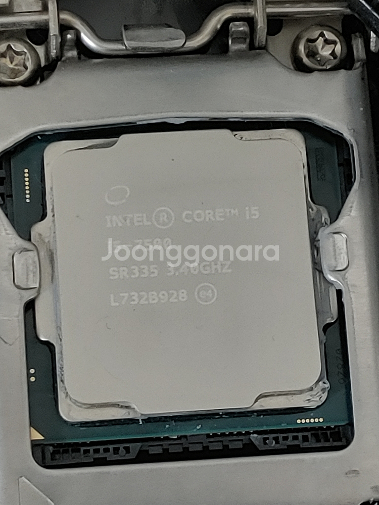 cpu i5-7500 메인보드 h110m--1