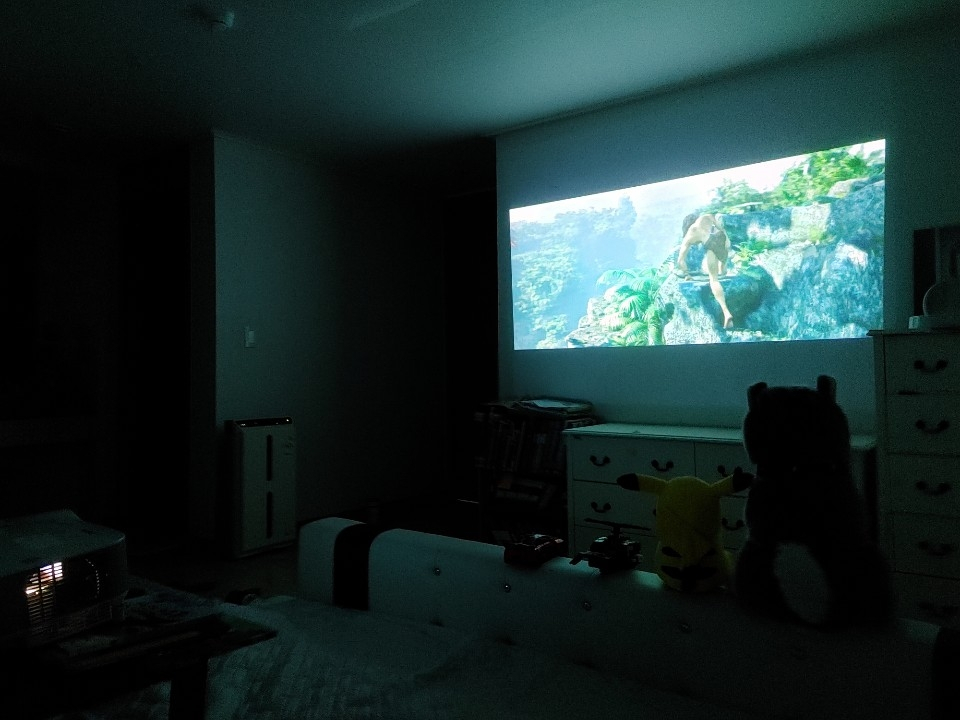 NEC NP2000 빔 프로젝트 이미지