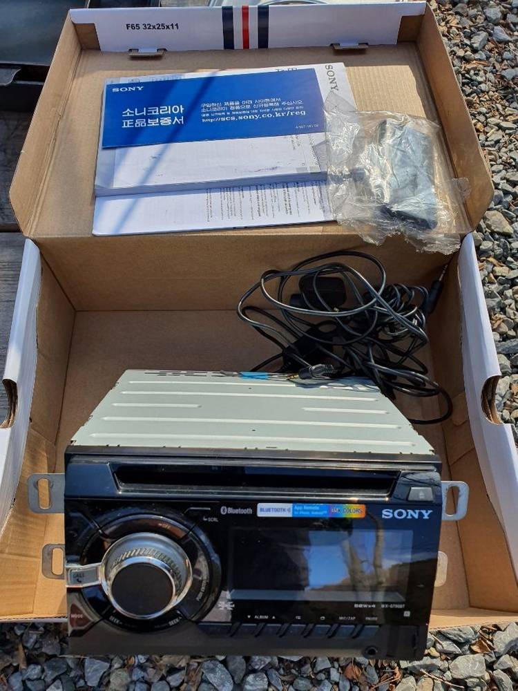 소니 블루투스 카오디오( WX-GT90BT)--1