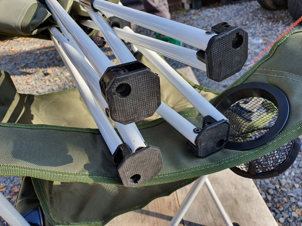 콜맨 리조트체어(올리브)2개--3