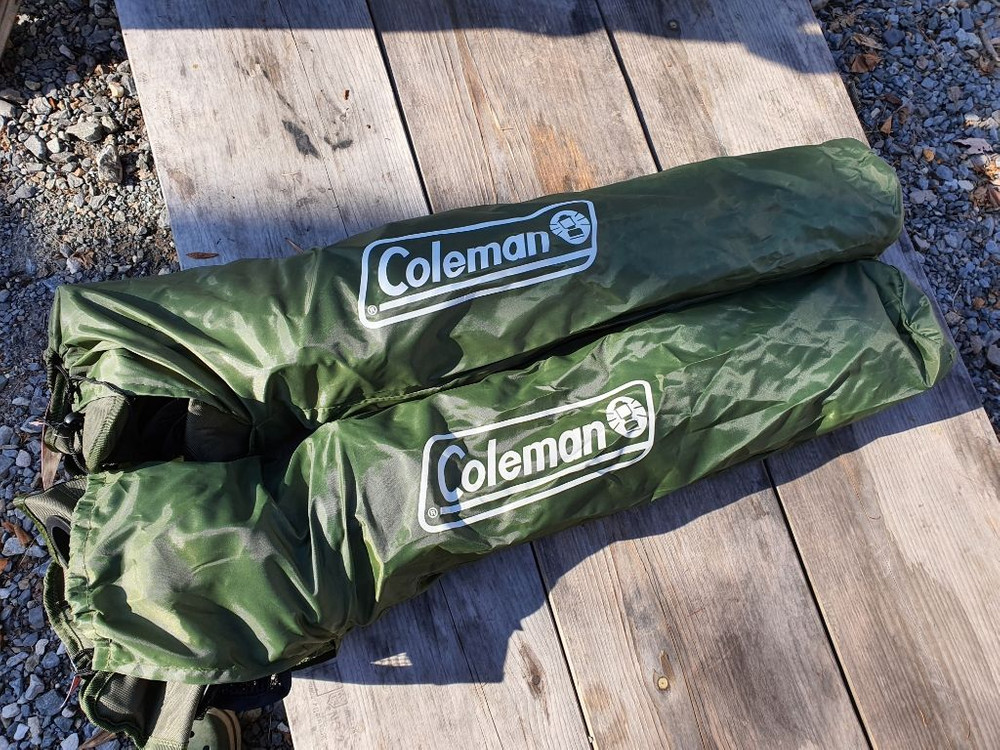 콜맨 리조트체어(올리브)2개--4