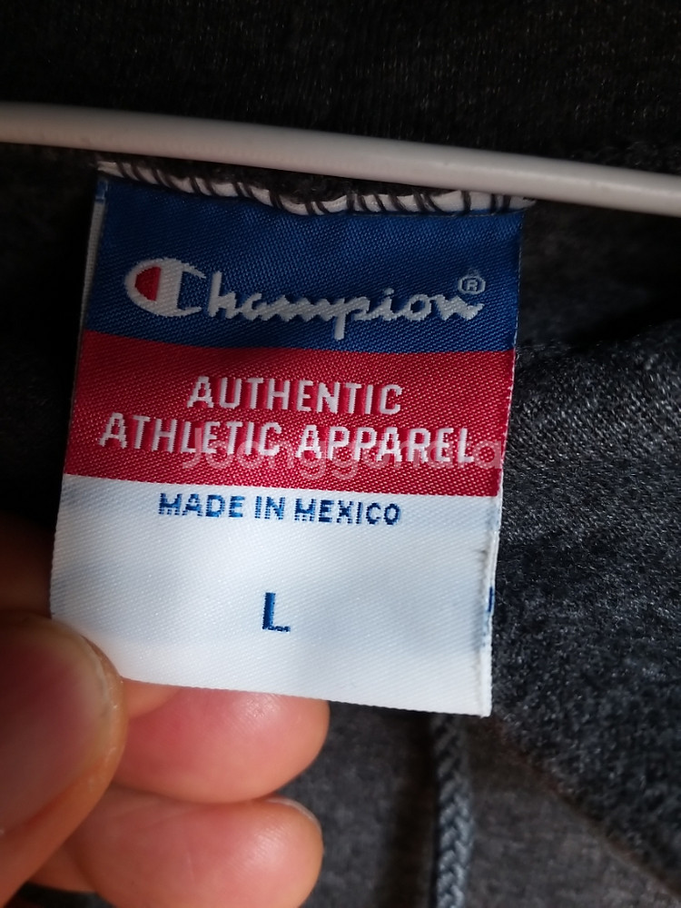 챔피언 오버핏 기모 후드티 (박시105-110)--2