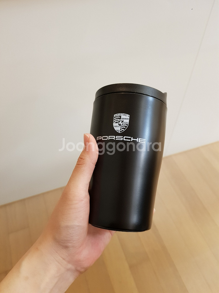 포르쉐 텀블러 블랙--1