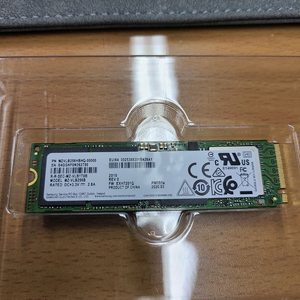 nvme ssd256 pm981a 노트북용