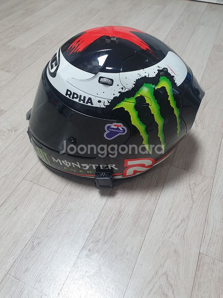 세나 10c 홍진 알파10 로렌조 몬스터 카본 헬멧--4