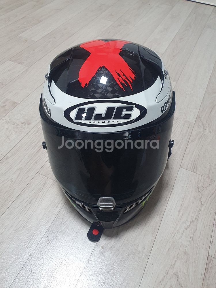 세나 10c 홍진 알파10 로렌조 몬스터 카본 헬멧--7