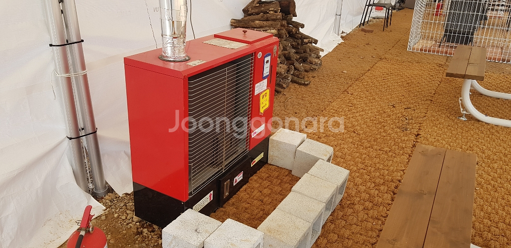 펠렛난로 펠릿난로 난로 열풍기 히터 히타 대구 경산--1