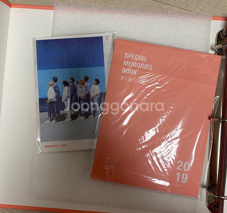BTS 2019메모리즈dvd(포카포함)--1