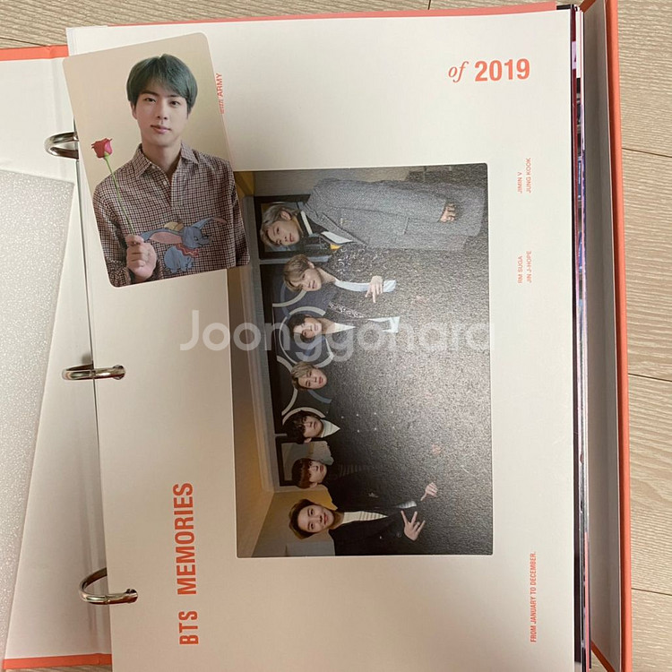 BTS 2019메모리즈dvd(포카포함)--2