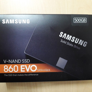 삼성 SSD 860 EVO 500GB 팝니다.