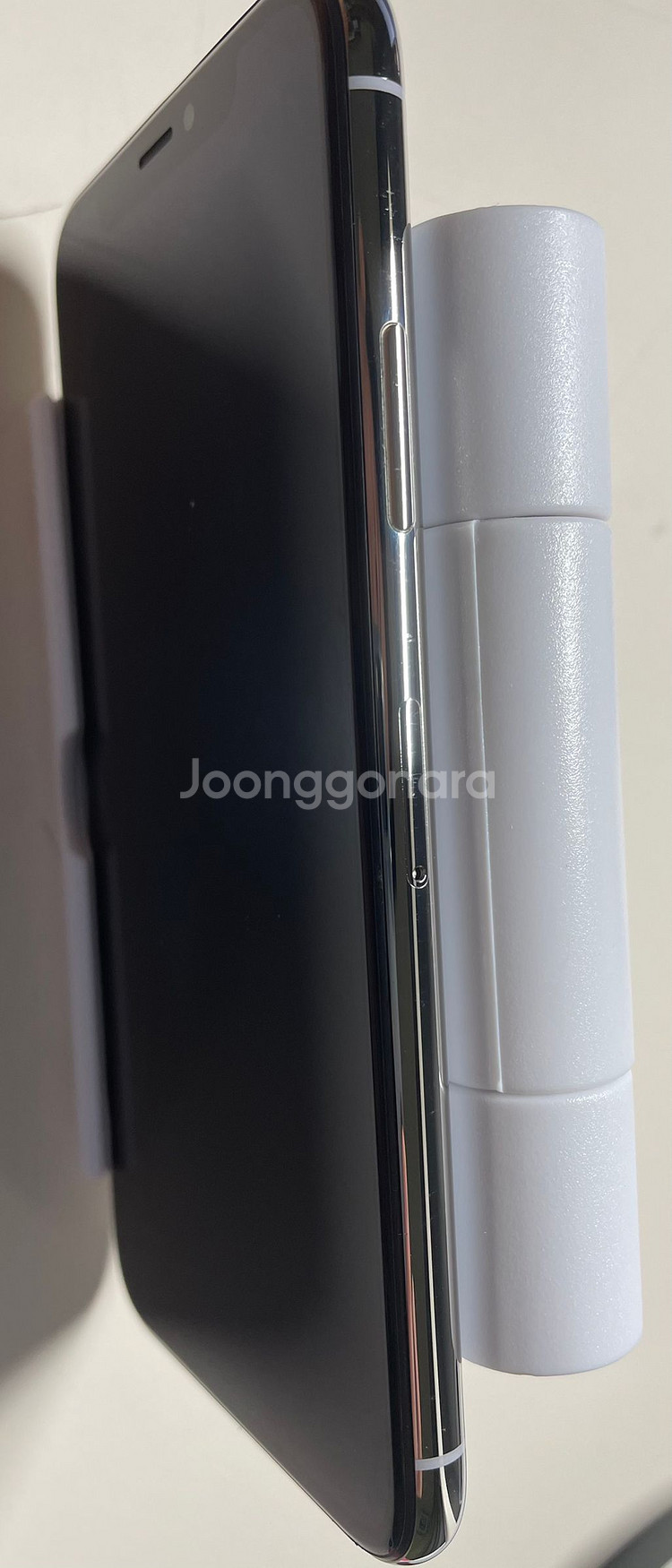 아이폰x 실버 256g 풀박--5