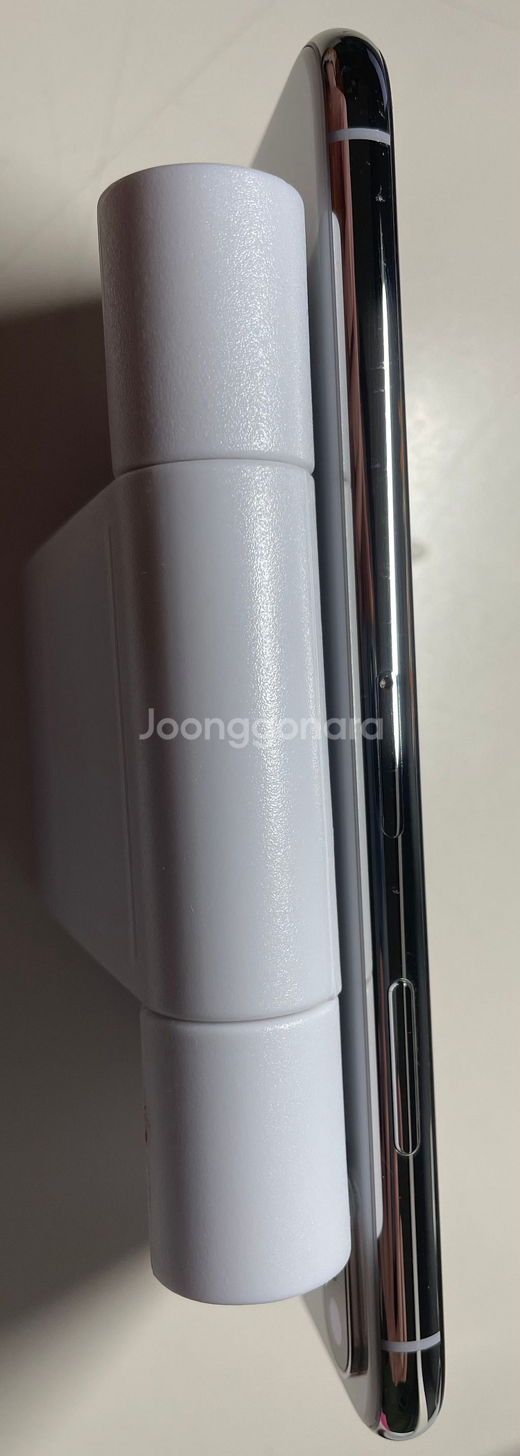 아이폰x 실버 256g 풀박--4