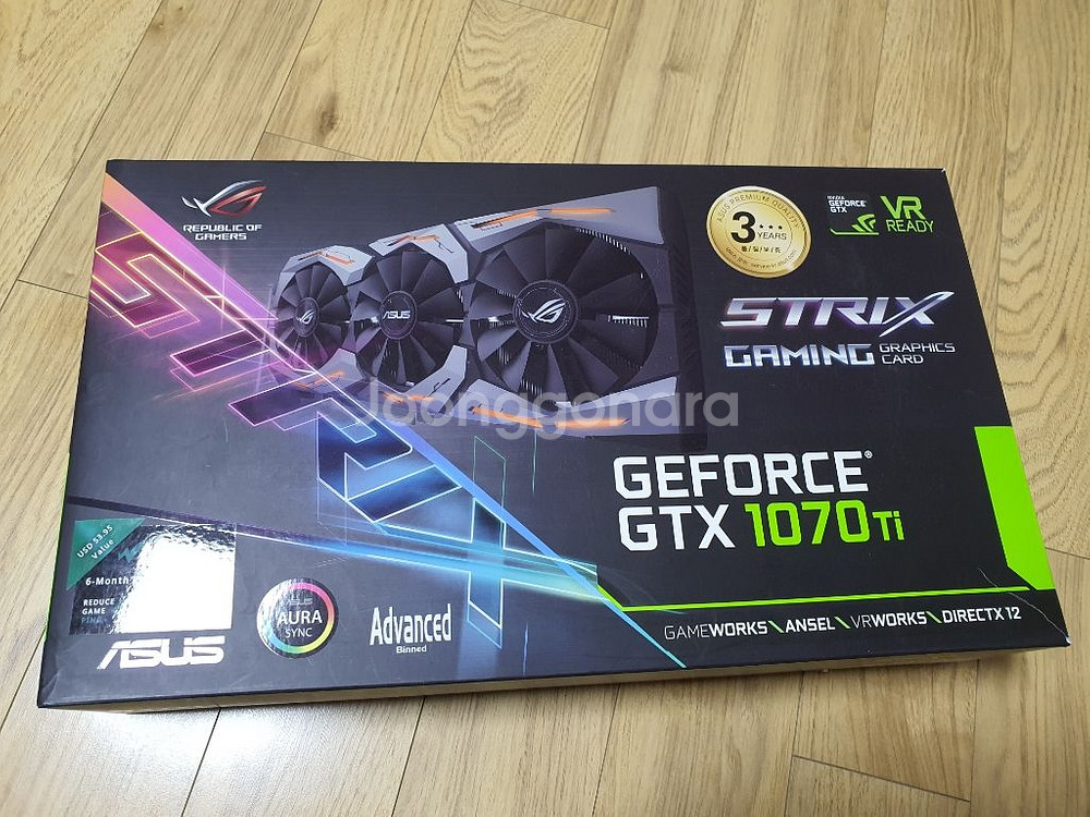 asus 1070ti strix 팝니다--0