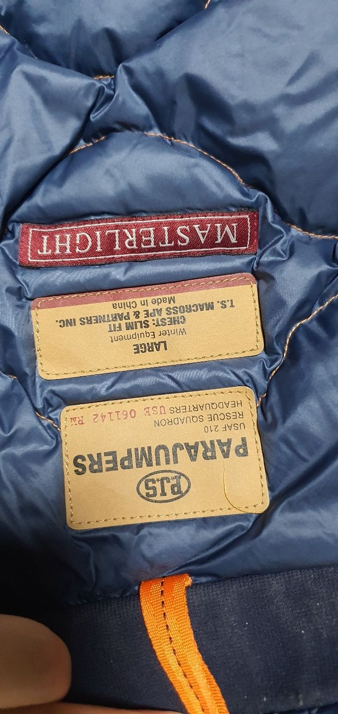 19FW 파라점퍼스 고비 마스터라이트 네이비 L사이즈--2