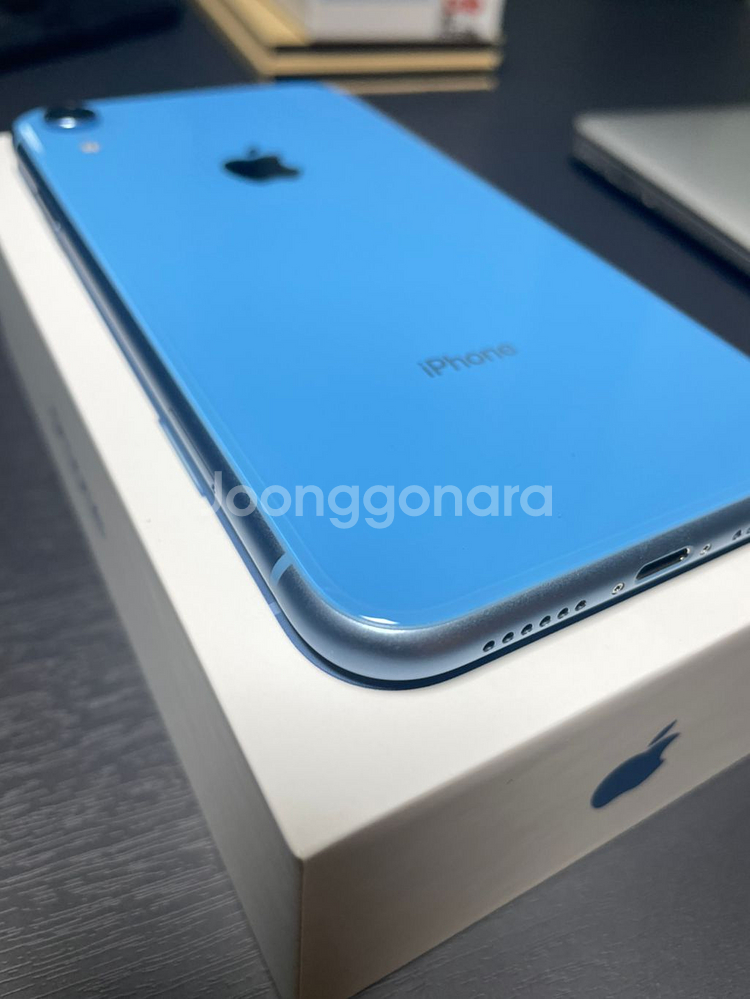 아이폰xr 블루 128g--2