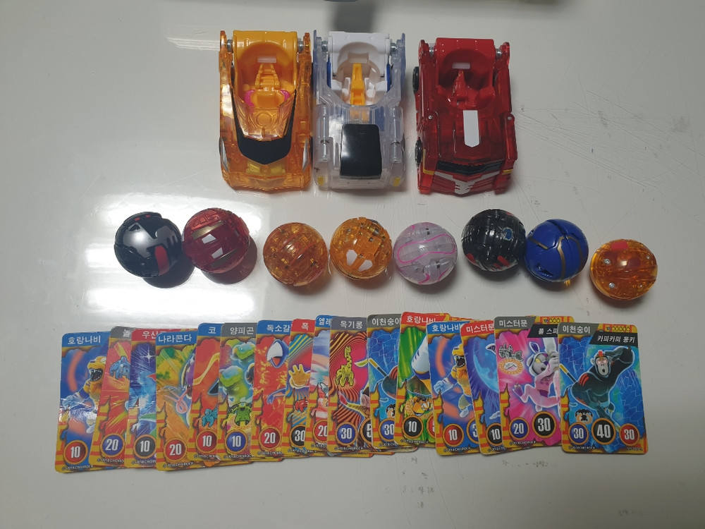 요괴메카드(자동차3, 볼8, 카드16)--4