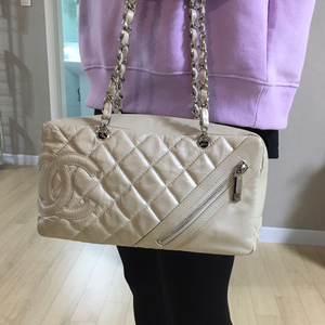 샤넬 정품 깜봉 체인백