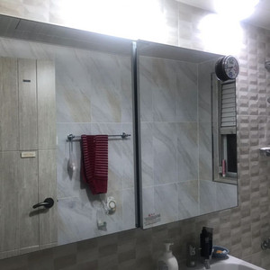 욕실장 욕실 수납장 욕실거울장 거울장 1200*800