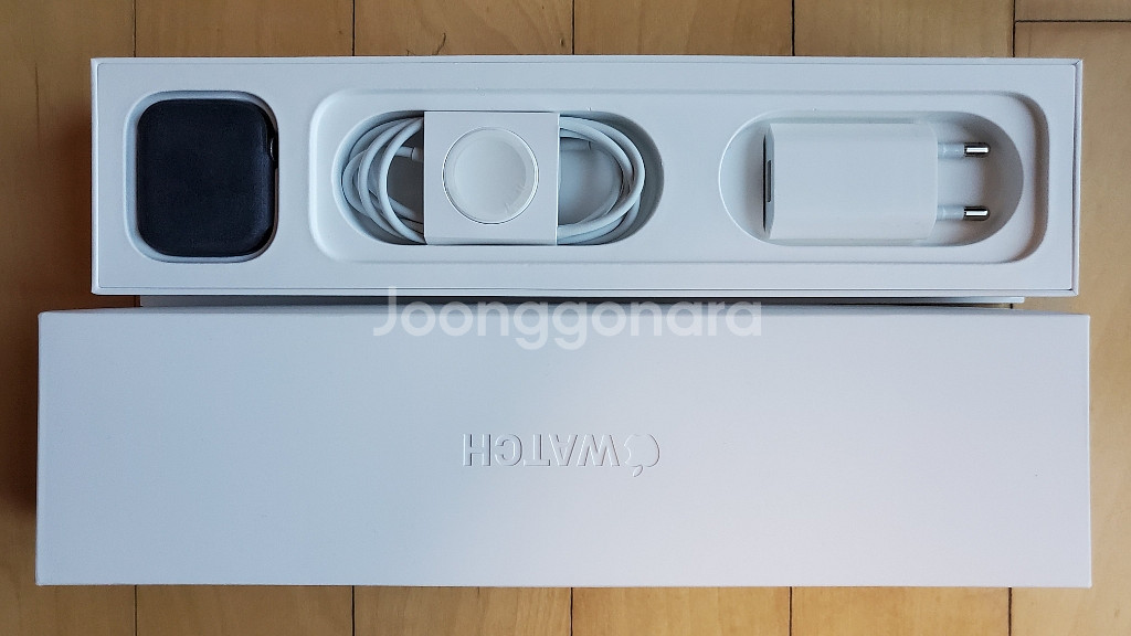 애플워치4 44mm gps 스페이스그레이--0